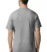 Gildan 2000T Tall 6.1 oz. Ultra Cotton T-Shirt in Sport grey back view