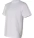 Bayside 1701 USA-Made 50/50 Short Sleeve T-Shirt in White side view