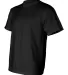 Bayside 1701 USA-Made 50/50 Short Sleeve T-Shirt Black side view