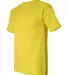 Bayside 5100 BA5100 Adult Short-Sleeve Tee Pacific Yellow side view