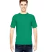 Bayside 5100 BA5100 Adult Short-Sleeve Tee Kelly Green front view