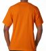 Bayside 5100 BA5100 Adult Short-Sleeve Tee Orange back view