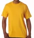 Bayside 5100 BA5100 Adult Short-Sleeve Tee Gold front view