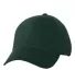 Bayside BA3660 Chino Twill Structured Cap Forest Green front view