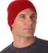 Bayside BA3810 Beanie in Red front view