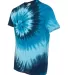 Dyenomite 200TI Tide Short Sleeve T-Shirt in Blue tide side view