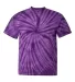 Dyenomite 200CY Cyclone Pinwheel Short Sleeve T-Sh in Purple front view