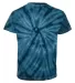 Dyenomite 20BCY Youth Cyclone Vat-Dyed Pinwheel Sh in Navy back view