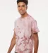 Dyenomite 200CR Crystal Tie Dyed T-Shirts in Copper side view