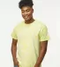 Dyenomite 200CR Crystal Tie Dyed T-Shirts in Citron front view