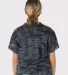 Dyenomite 200CR Crystal Tie Dyed T-Shirts in Black crystal back view