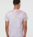 Dyenomite 200CR Crystal Tie Dyed T-Shirts in Rose back view