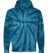Dyenomite 854CY Cyclone Hooded Sweatshirt in Navy front view