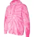 Dyenomite 854CY Cyclone Hooded Sweatshirt in Pink side view