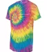Dyenomite 200RP Ripple Pigment Dyed T-Shirt Pastel Ripple side view
