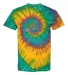 Dyenomite 200RP Ripple Pigment Dyed T-Shirt in Nola ripple front view