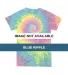 Dyenomite 20BRP Youth Ripple Tie Dye T-Shirt Blue Ripple front view
