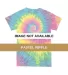 Dyenomite 20BRP Youth Ripple Tie Dye T-Shirt Pastel Ripple front view