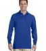 Jerzees 437MLR SpotShield Long Sleeve Jersey Sport in Royal front view