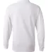 Jerzees 437MLR SpotShield Long Sleeve Jersey Sport White back view