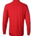 Jerzees 437MLR SpotShield Long Sleeve Jersey Sport True Red back view