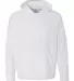 Jerzees PF96MR Dri-Power® Sport Hooded Sweatshirt White front view