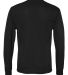 Jerzees 21MLR Dri-Power Sport Long Sleeve T-Shirt Black back view