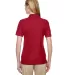 Jerzees 537WR Easy Care Women's Pique Sport Shirt in True red back view