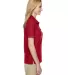 Jerzees 537WR Easy Care Women's Pique Sport Shirt in True red side view