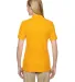 Jerzees 537WR Easy Care Women's Pique Sport Shirt in Gold back view