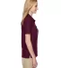 Jerzees 537WR Easy Care Women's Pique Sport Shirt in Maroon side view