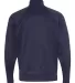 Jerzees PF95MR Dri-Power® Sport Quarter-Zip Cadet J. Navy back view