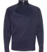 Jerzees PF95MR Dri-Power® Sport Quarter-Zip Cadet J. Navy front view