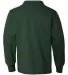 Jerzees 437YLR SpotShield Youth Long Sleeve Sport  Forest Green back view