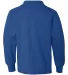 Jerzees 437YLR SpotShield Youth Long Sleeve Sport  Royal back view