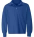 Jerzees 437YLR SpotShield Youth Long Sleeve Sport  Royal front view