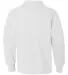 Jerzees 437YLR SpotShield Youth Long Sleeve Sport  White back view