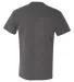 Jerzees 601MR Dri-Power Active Triblend T-Shirt Black Heather back view