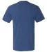 Jerzees 601MR Dri-Power Active Triblend T-Shirt True Blue Heather back view