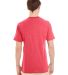Jerzees 601MR Dri-Power Active Triblend T-Shirt in Fiery red heather