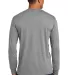 DM132 District Made Mens Perfect Tri Long Sleeve C Grey Frost back view