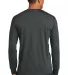 DM132 District Made Mens Perfect Tri Long Sleeve C in Black frost back view