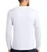 DM132 District Made Mens Perfect Tri Long Sleeve C in White back view
