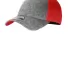 503 NE702 New Era Shadow Stretch Mesh Cap Scarlet Red/SH front view