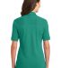 242 L5200 Port Authority Ladies Silk Touch Interlo in Verdant green back view