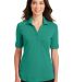 242 L5200 Port Authority Ladies Silk Touch Interlo in Verdant green front view