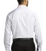242 W643 Port Authority Micro Tattersall Easy Care White/Dark Gry back view