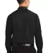 242 TS663 Port Authority Tall SuperPro Twill Shirt Black back view