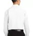 242 TS663 Port Authority Tall SuperPro Twill Shirt White back view