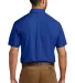 242 W101 Port Authority Short Sleeve Carefree Popl True Royal back view